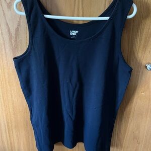Blue Lands End Tank Top.  New without tags.